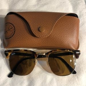RayBan Clubmaster Metal Sunglasses